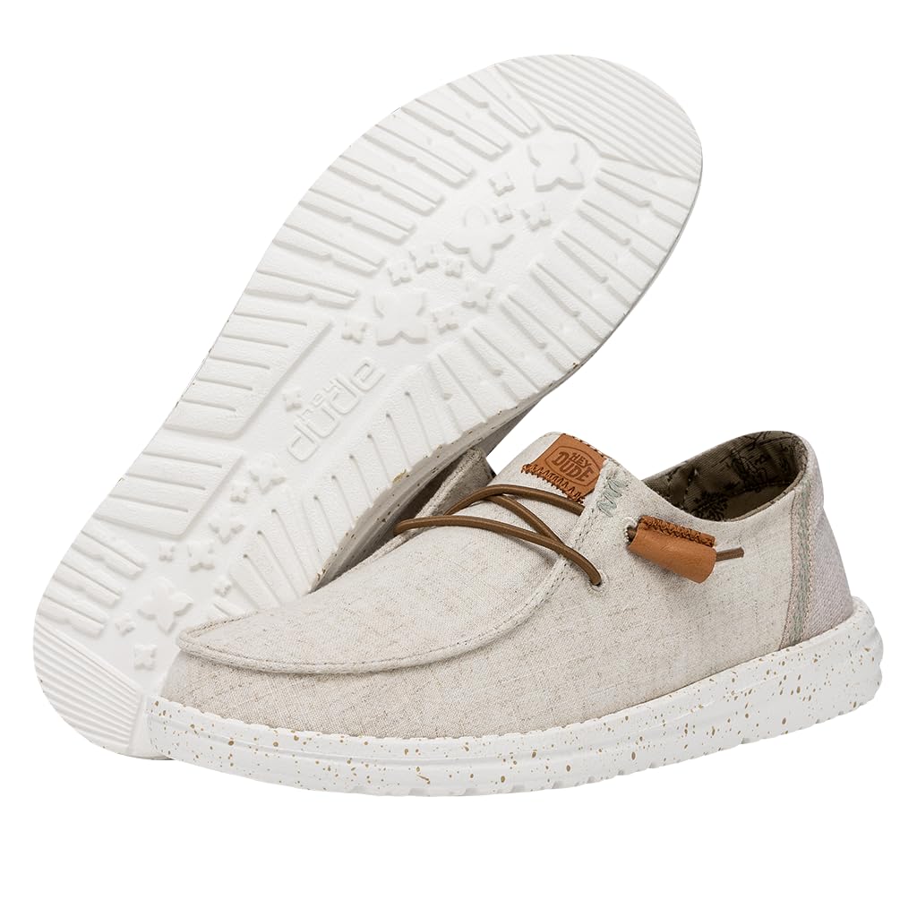Hey Dude - Wendy Washed Canvas Damen - Slip on Flache Schuhe - Mokassin Stil