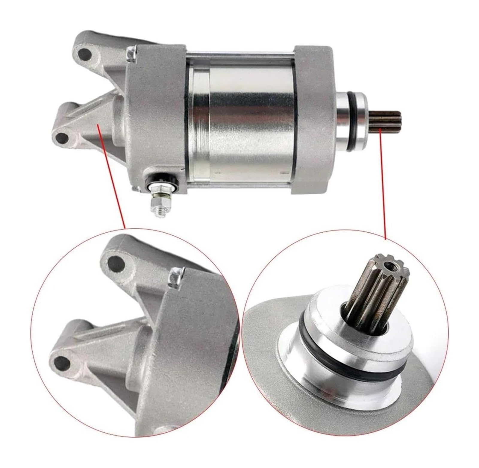Motor Arranque Motocicleta para Y&amaha YZF R1 YZFR1 YZF-R1 2009 2010 2011 2012 2013 2014 14B-81890-00 14B8189000 Motor De Arranque