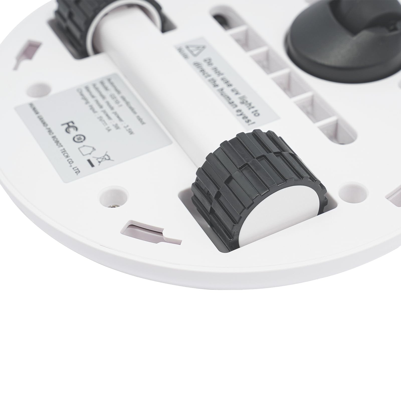 Aspiratore per materassi da 3 a 3,5 W, 3 modalità di pulizia Robot sterilizzazione automatico con luce UV per letti, materassi, cuscini