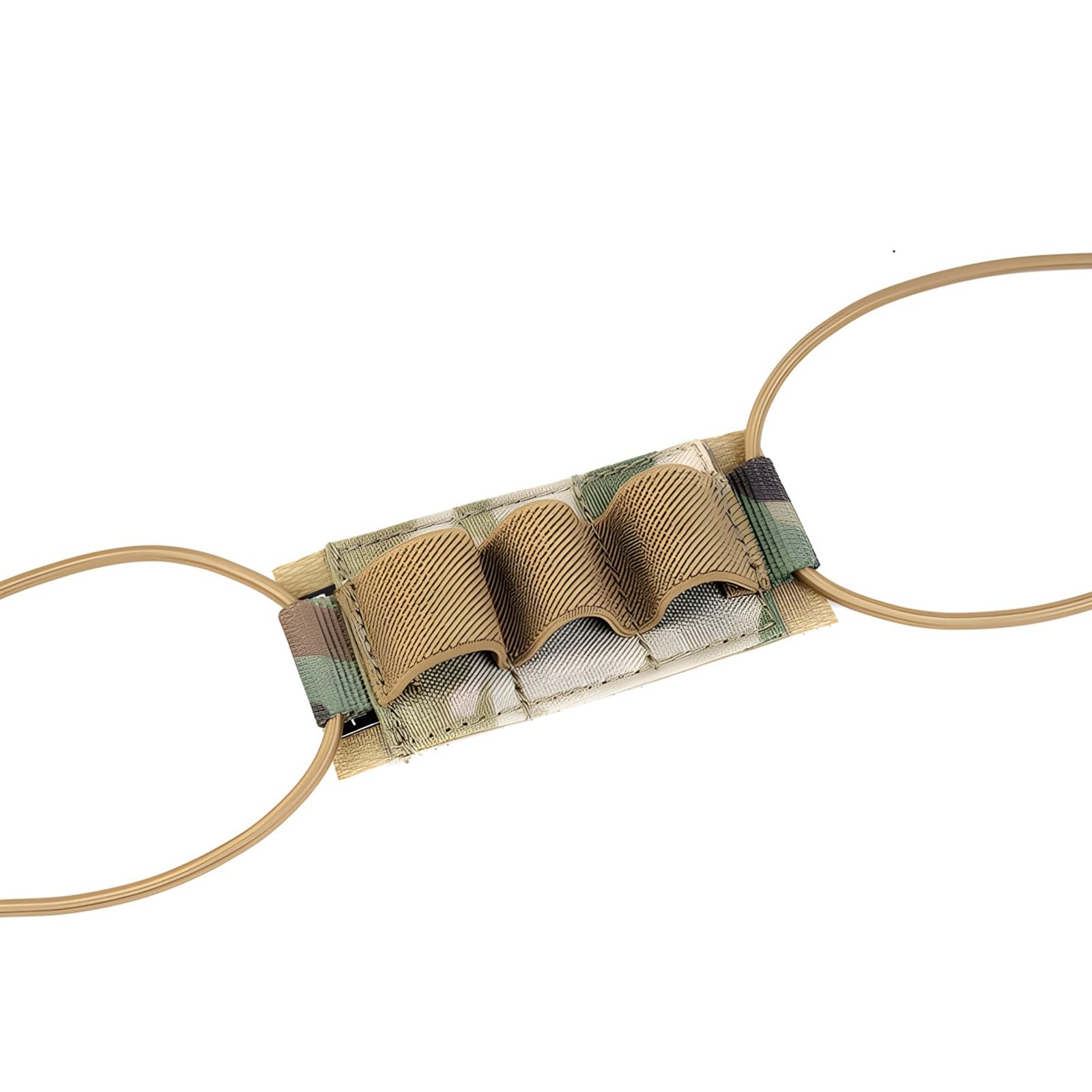 Boîte Rangement Batterie Tactique Sac Rangement Cordon D'écouteur Batterie Stockage Portable Lanière Élastique Matériau Nylon 1000D