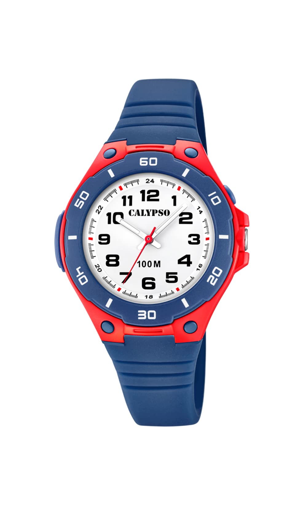 Calypso Junior Unisex Blue & Red Watch K5758/1