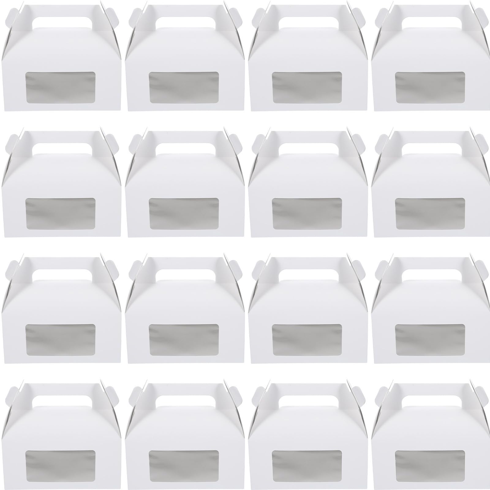 Sosoport 30 Piezas Cajas de Regalos Cajas para Pasteles de Papel en Color Claro, para Postres y Pasteles, Protege el Pastel, para Pastelería Profesional y Cocina Casera
