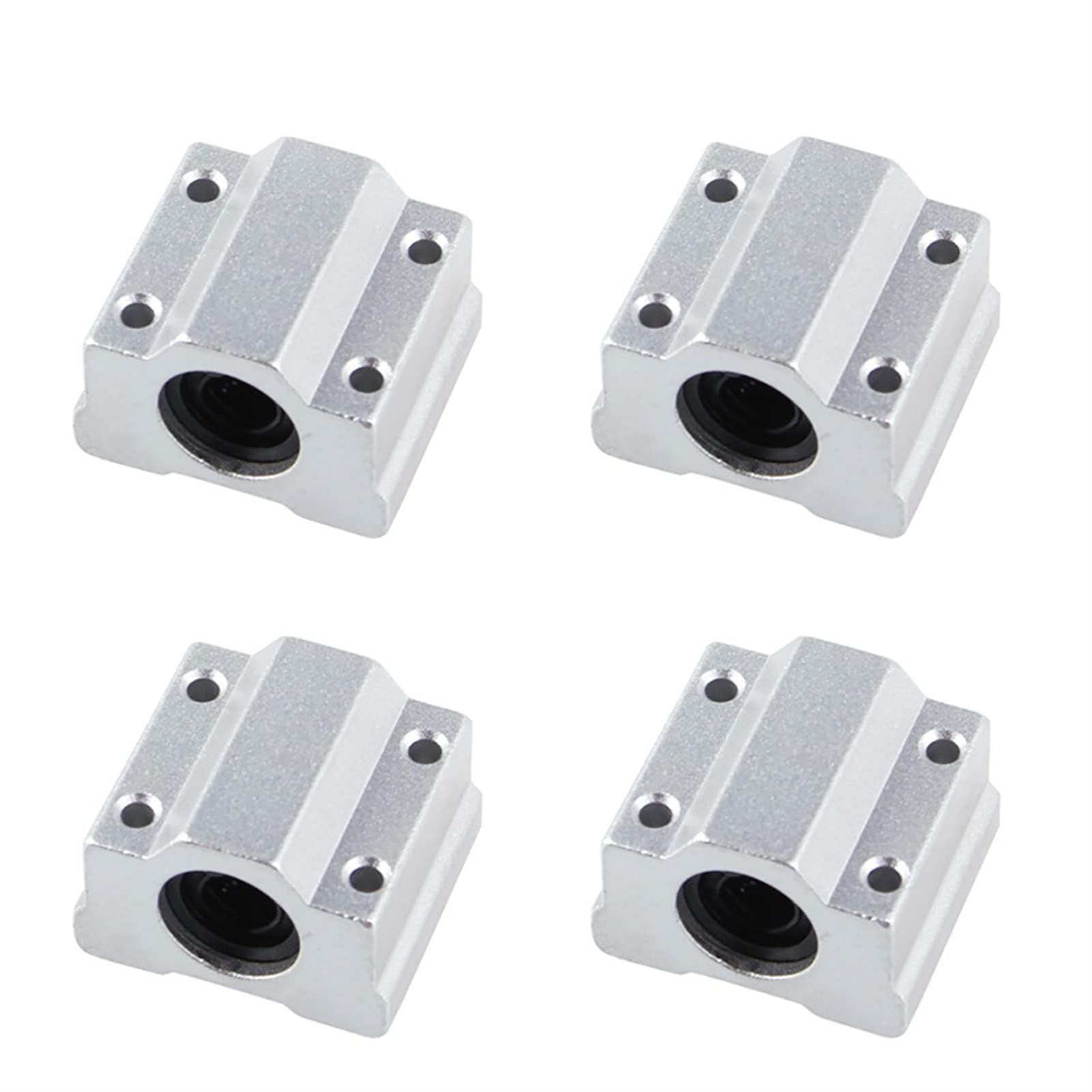 RCGKNNMUZ 4PCS Linear Guide Slider, Bearing Slider, Used for DIY Projects, CNC, 3D Printing(SCS12UU)