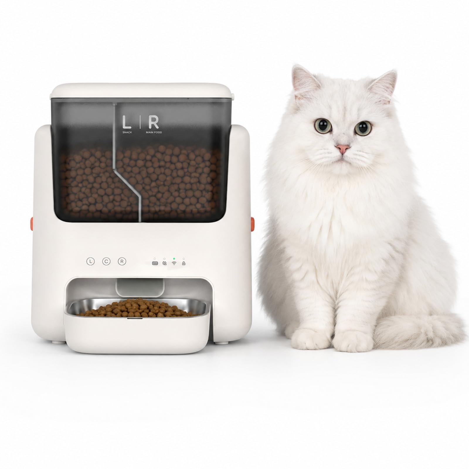 Distributeur Intelligent Chat pour croquettes et friandises sèches