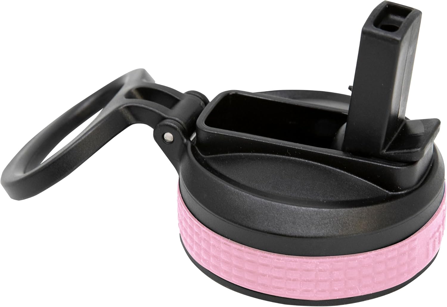 MIRA Straw Lid for Wide Mouth Bottles | Compatible with Multiple Sizes: 12 oz, 18 oz, 20 oz, 22 oz, 32 oz & 40 oz, Rose Pink