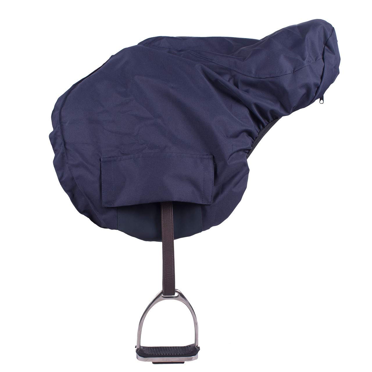 ARBO-INOX - Sattelschoner - Sattelbezug -wasserdicht - fleecegefüttert - blau (Dressur, Full)