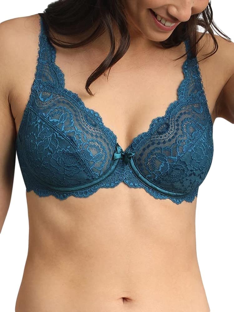 Playtex Women's Flower Elegance Full Cup Everyday Bra, Beige, (Skin), 34B