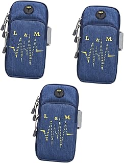 PartyKindom 3 Peças De Equipamento De Treino Para Homens Bolsa De Telefone Celular Coldres De Telefone Celular Bolsa De Telefone Esportiva Equipamentos De Ginástica Para Homens Coldres De