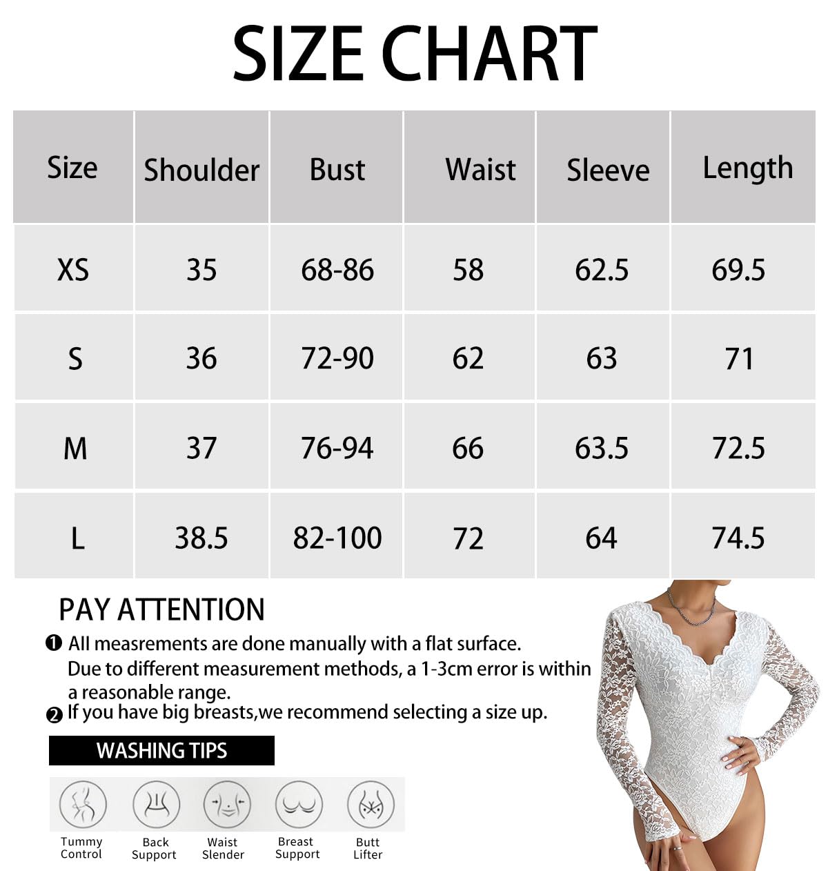 SHEKINI Body Femme Dentelle Élégant Chemise Haut Transparent À Manches Longues Col En V Corps Sexy Body Tops Chemise Pour Femmes