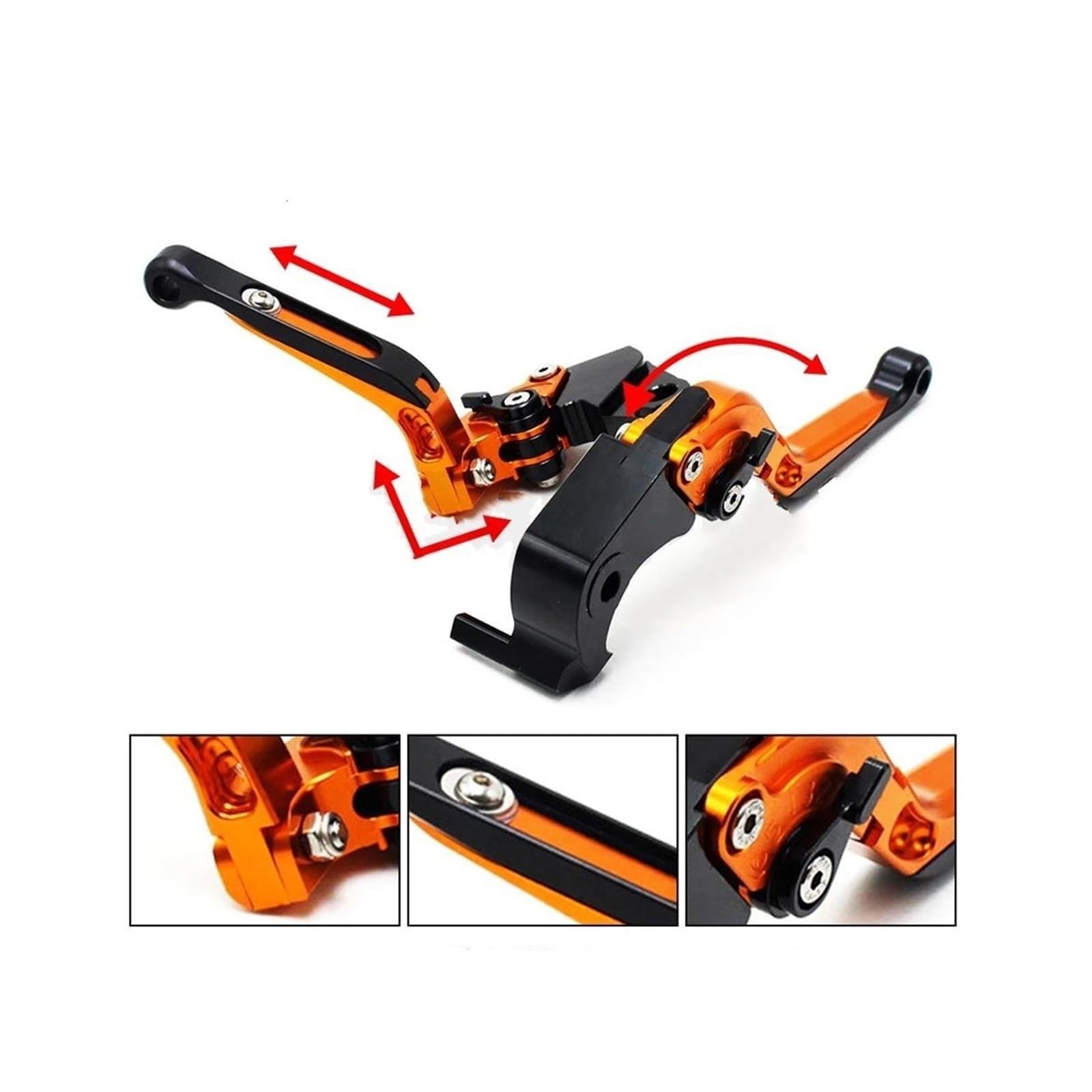 Leva Frizione Moto Per Suzuki Per SV650 Per SV650S Per SV 650 Per SV 650S 2001 2002 2003 2004 2005 2006 2007 2008 2009 2010 2011 2012 Leva Di Frizione Del Freno Breve Leva Freno(L)