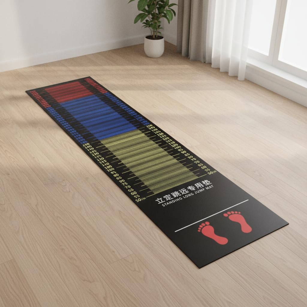 Tappeto Salto in Lungo Antiscivolo Gomma, Superficie gommata, Tappeto leggera, Competizioni giovanili, Per preparatori, style to 3