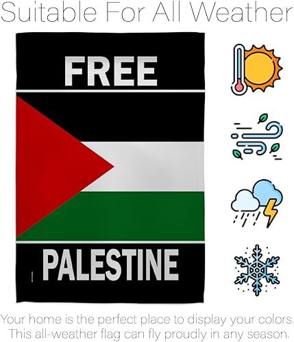 Miniatura 6 de Cartel de cementerio con bandera fuerte de Palestina, decoración de pared, césped, puerta, habitación, jardín, póster de bandera de palestina, tapiz