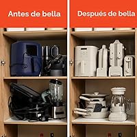 Vista 7 de bella Máquina de gofres Flip-n-Store, revestimiento antiadherente de cerámica EverGood™, utensilios de cocina Fits-anywhere™, luz indicadora