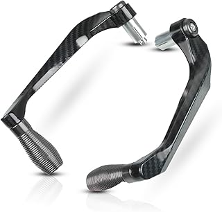 PRUVA Motorcycle Handlebar Brake Clutch Levers Protector Guard for YA-MA-H-A YZFR1 YZF-R1 1999 2000 2001 2002 2003 Motorcycle Brake Protective Rod (Color : 1)