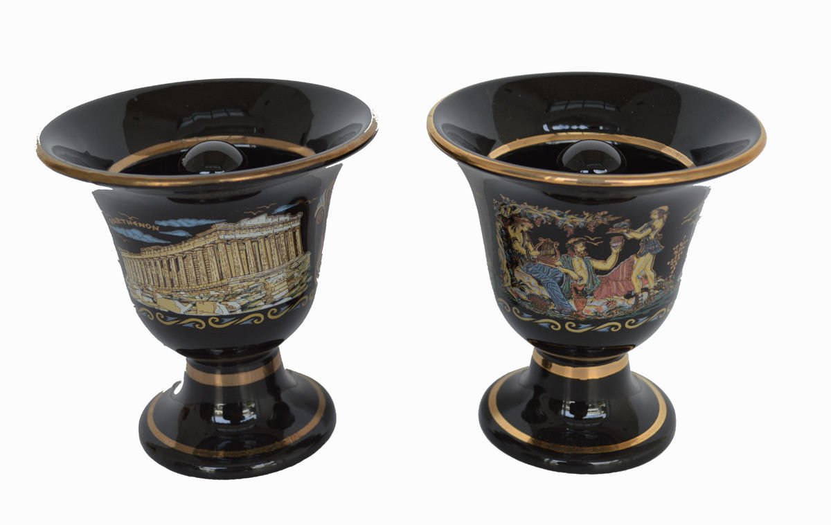 Estia Creations 2 Items Coppa Pitagora Giustizia - Festa Dioniso - Parthenonas