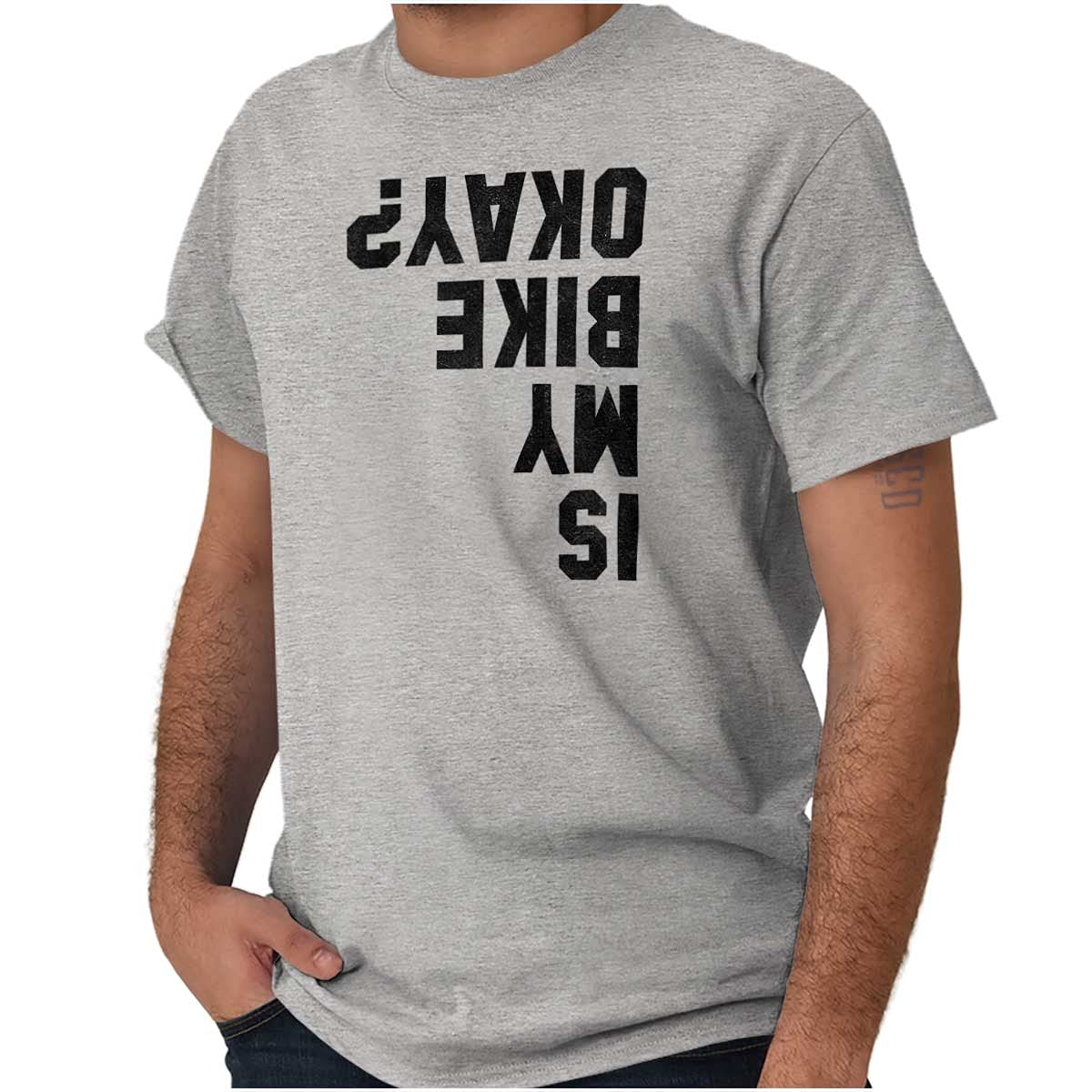 Brisco Brandsis My Bike Okay Motorcycle Biker Graphic T Shirt Men or Women