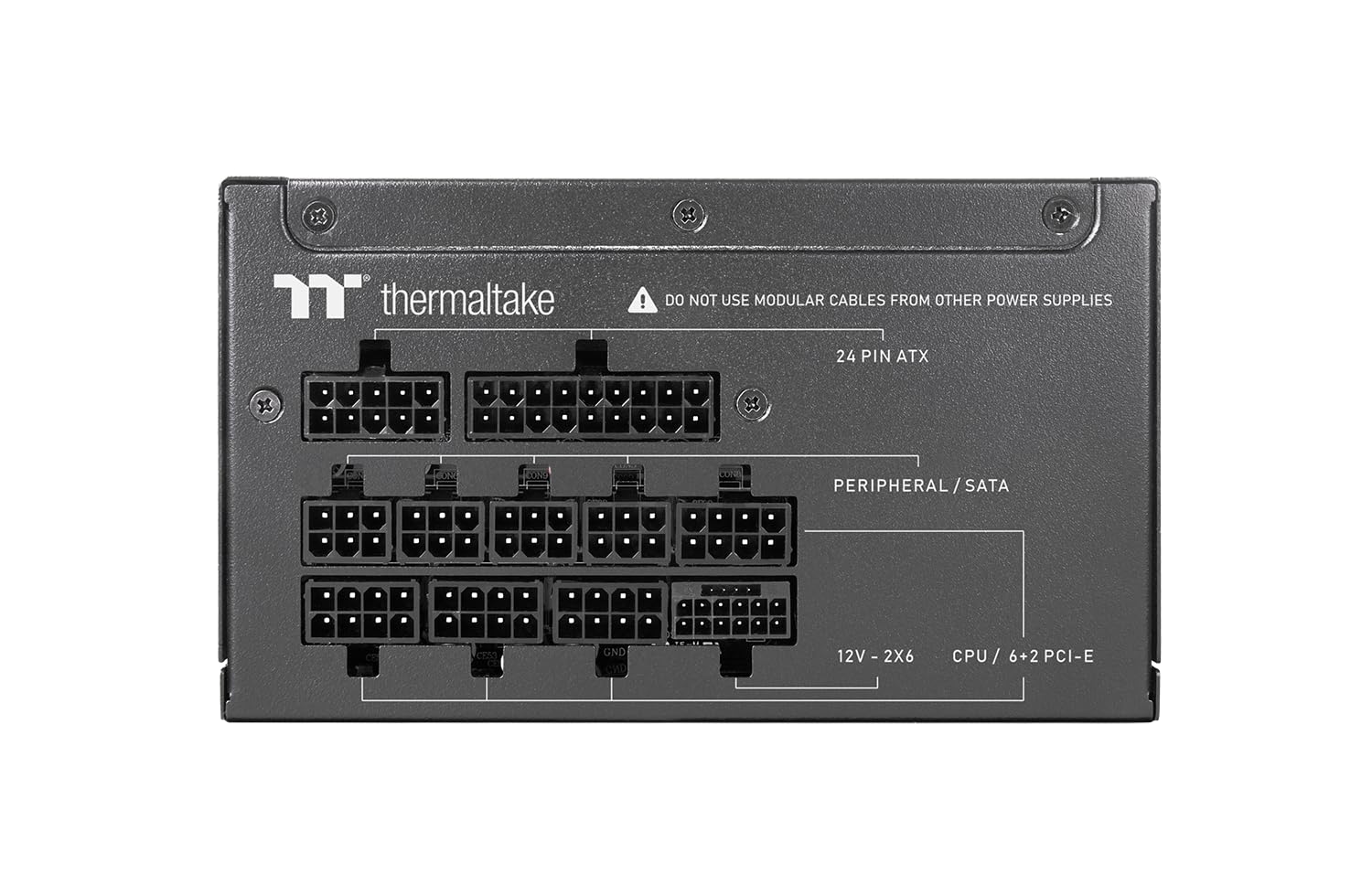Thermaltake Germanium Pro 850W Netzteil | RGB | ATX 3.1 | Gen 5.1 12V-2x6 | Ultra-Quiet Smart Zero Lüfter | 80Plus Gold | Modular | 5 Jahre Garantie