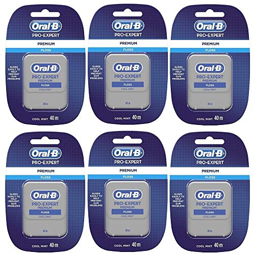Oral B Pro Expert 高级牙线 6 件装 40m