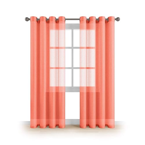 Coral Curtain Amazon Com