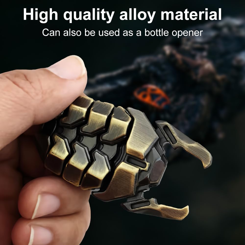 Metallo scarafaggi pushcard giocattoli, Fidget Slider Toy, EDC Giocattoli in Metallo per Adulti, Giochi Alle Dita, Giocattoli Sensoriali per Autismo e ADHD, Regali per Amici e Famiglia