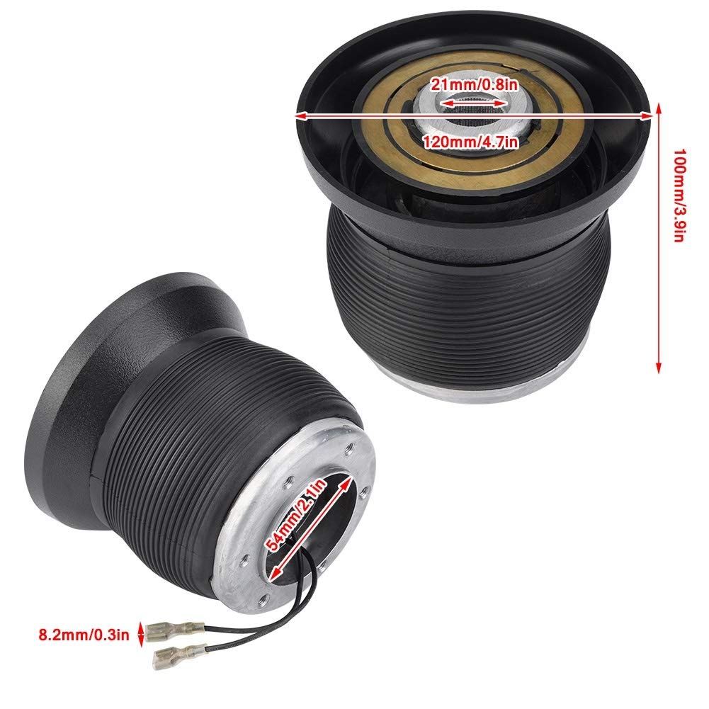 DEWIN Auto Lenkradnabe, 21mm Lenkradnabe Adapter Boss Kit für W123 W124 W126 190E