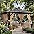 GarveeLife 10x12ft Gazebo, Hardtop Outdoor Canopy Aluminum Frame Permanent Gazebo with Netting and Curtains, Polycarbonate Garden Tent for Patio, Lawn, Backyard, Deck (10'x12')
