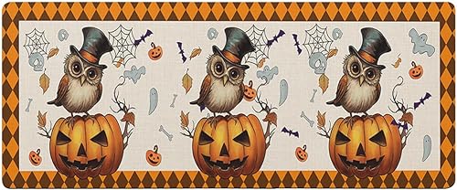 Miniatura 7 de Tapete de baño de Halloween para bañera, antideslizante, de secado rápido y absorbente, de tierra de diatomeas, tapete de cocina, tapete de cocina,