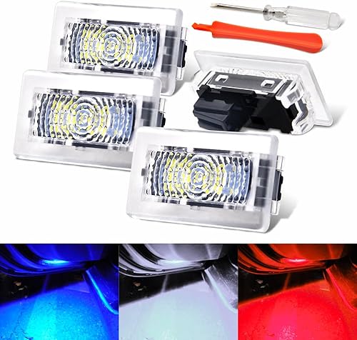 Kit de luces de repuesto para Tesla Modelo 3 X S Y LED personalizados para interiores, lámpara de accesorios ambientales para el hueco de los pies,