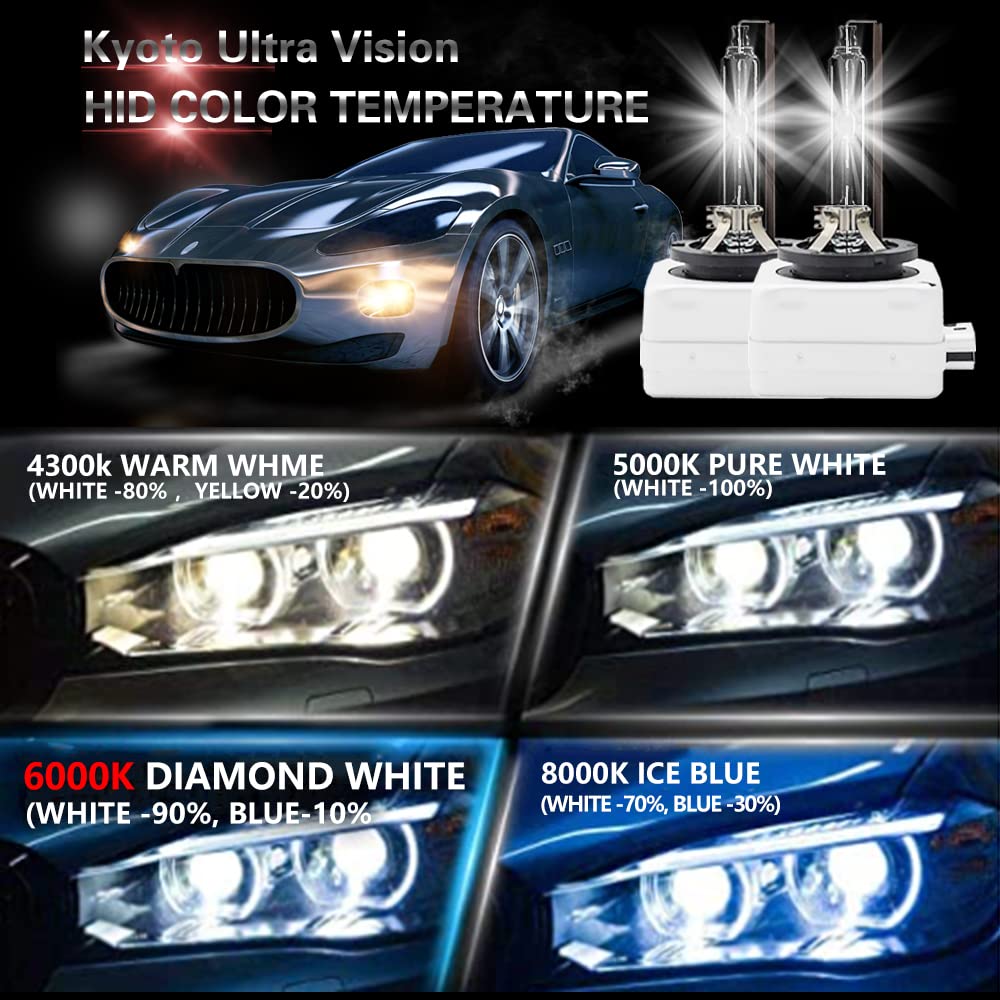 D1S Xenon bulbs 12V 35W 4300k