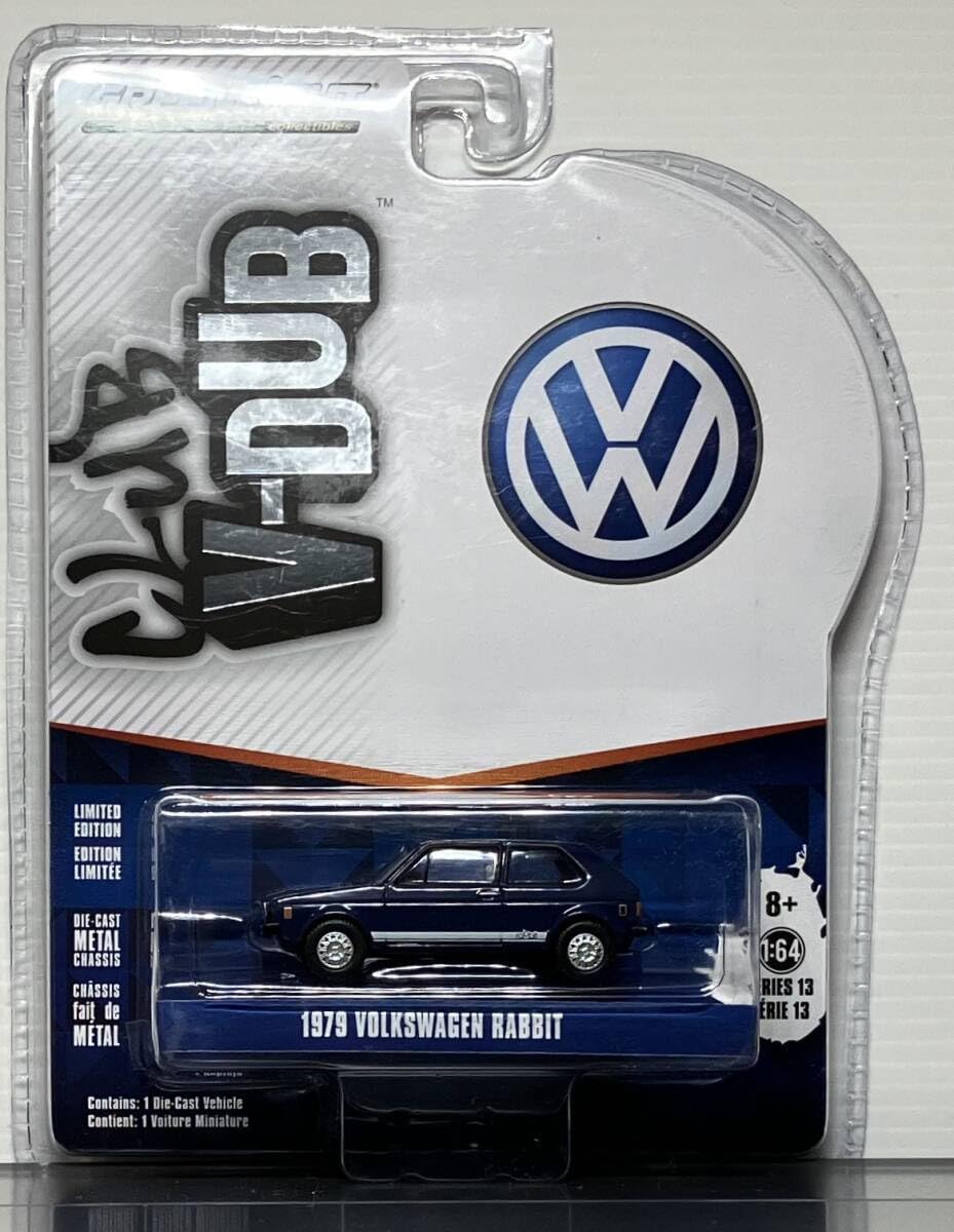 Amazon.co.jp: 1/64 Greenlight 1979 VOLKSWAGEN RABBIT ミニカー