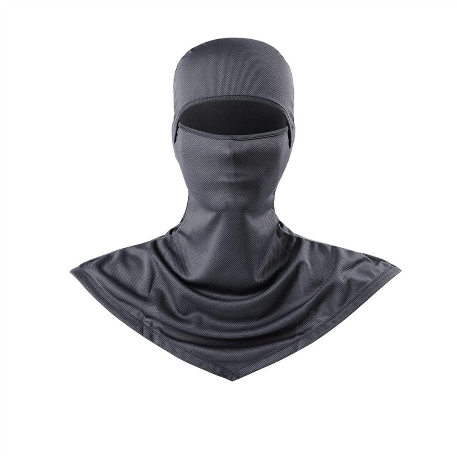 Cagoule Hommes Femmes Femmes Face Masque/UV Protection Couvoirs Longs de Cou Respirant for Le Ski de Ski de pêche à la pêche à la Moto à vélo (Color : K-EF-02, Size : M 56-60cm)