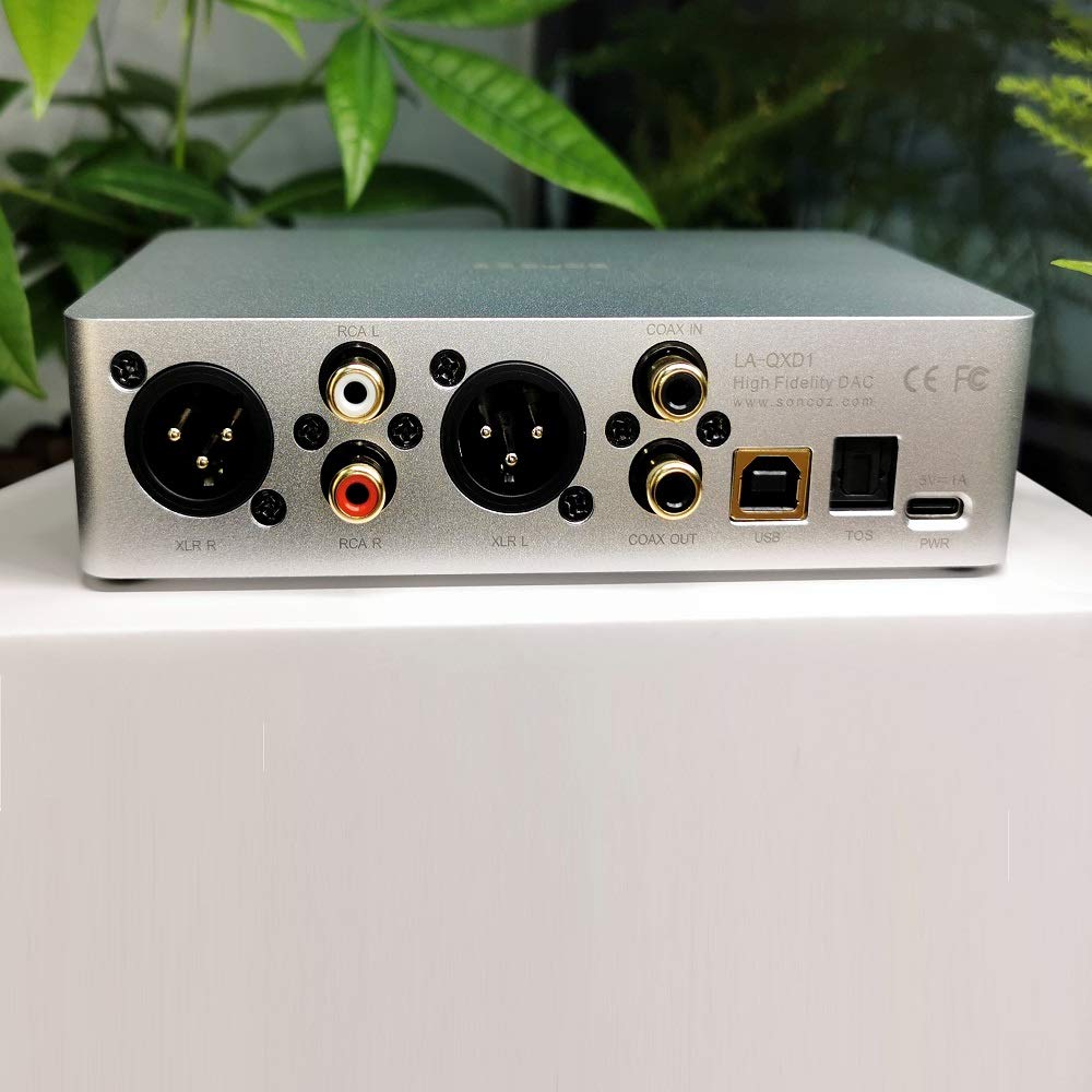 Amazon.co.jp: SONCOZ LA-QXD1 HiFiオーディオデジタルアナログ 