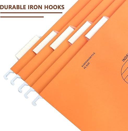 Miniatura 3 de Carpeta colgante para archivos, soporte para archivos de suspensión A4, carpeta colgante, archivador de suspensión con pestaña y etiqueta para