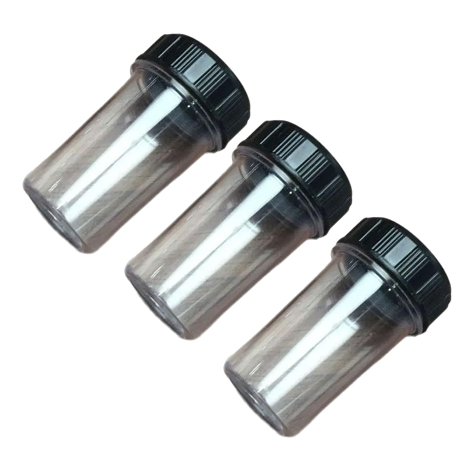 1/3 / 5pcs Lab Microscope Accessories Objective Protective Case Container Biological Microscope Objective Lens Storage Box Classroom Lens Container