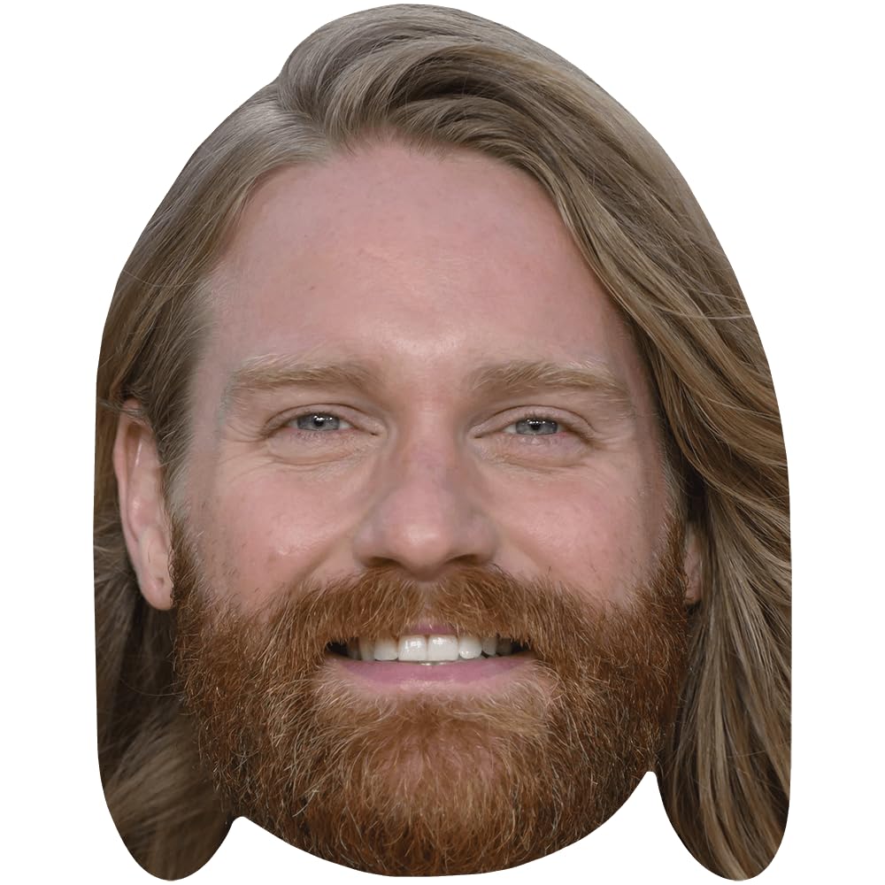 Sam Ryder (Beard) Celebrity Mask, Flat Card Face, Fancy Dress Mask