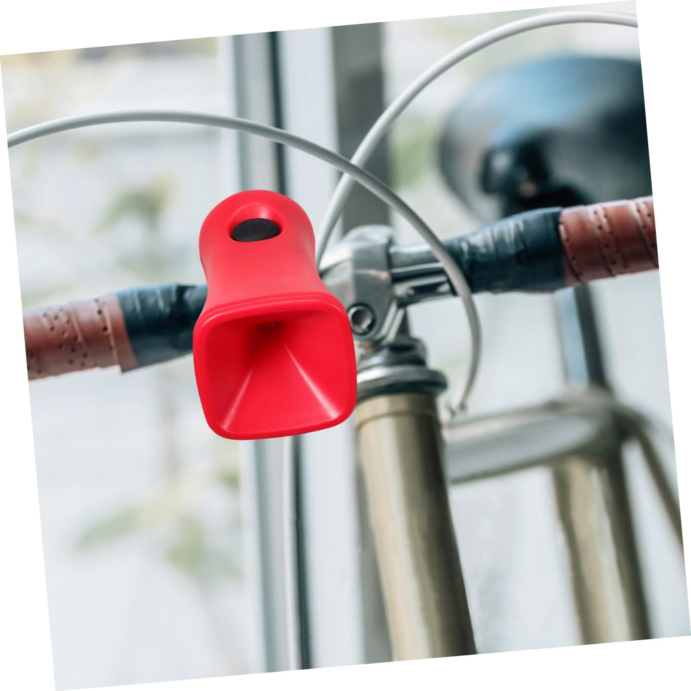Yardwe Klaxon Électrique De Vélo Cloches Corne pour Adultes Feux De Vélo Arrière Voiture Scooter Changer Buzzer Bipeur Sonnette De Vélo Klaxon De Bicyclette Abdos