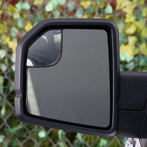 Miniatura 8 de PIT66 Vidrio espejo, compatible con camioneta Ford F150 2015-2020, lado izquierdo sin calefacción con placa de respaldo, FL3Z17K707A