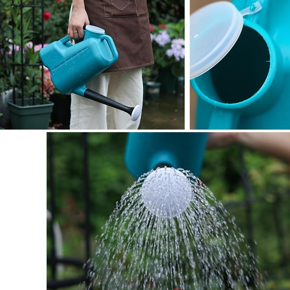 Annaffiatoio da giardino – 5 l per esterni, annaffiatoio per interni, per irrigazione facile di fiori, piante e alberi