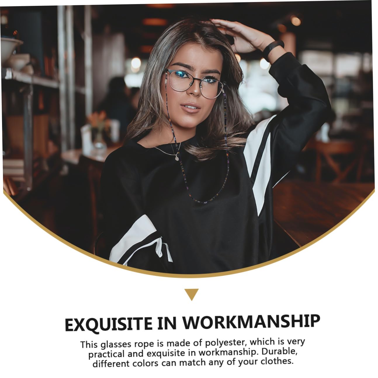 Brille Seil Hängende Kette Brillenketten Zum Aufhängen Brillenband Glashaltekette Brillenseil Zum Aufhängen Seile Zum Aufhängen Von Brillen Polyester Baumwolle