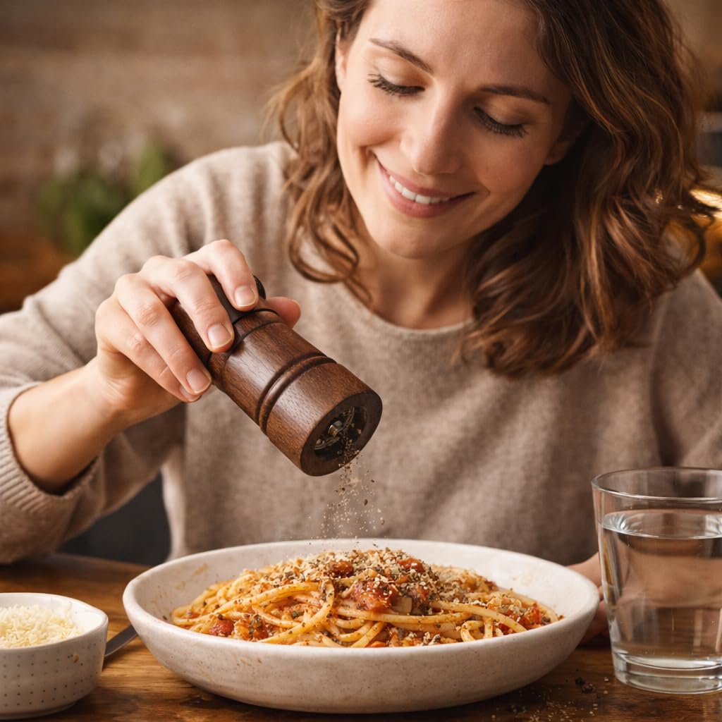 GiDeli Schwarzer Pfeffer Ganz 4 x 5kg - Pfefferkörner - Perfekt für Suppen, Saucen und Marinaden - Für Pfeffermühle geeignet - Aromatisch und Vielseitig - 100% Naturrein ohne Zusätze