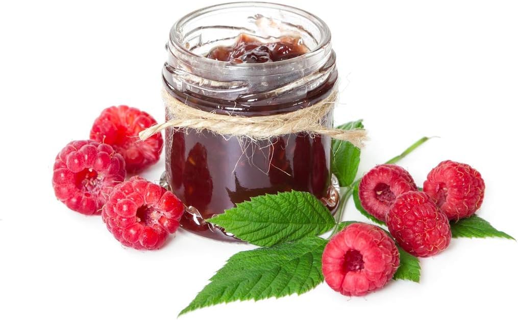 Aucomptoirdesflacons 60 x Mini bocaux en verre 40ml avec couvercle+ 1 spatule-cuillère en inox (Miel, confiture, pâté, marmelade, bonbons..) - Made in France avec couvercle or