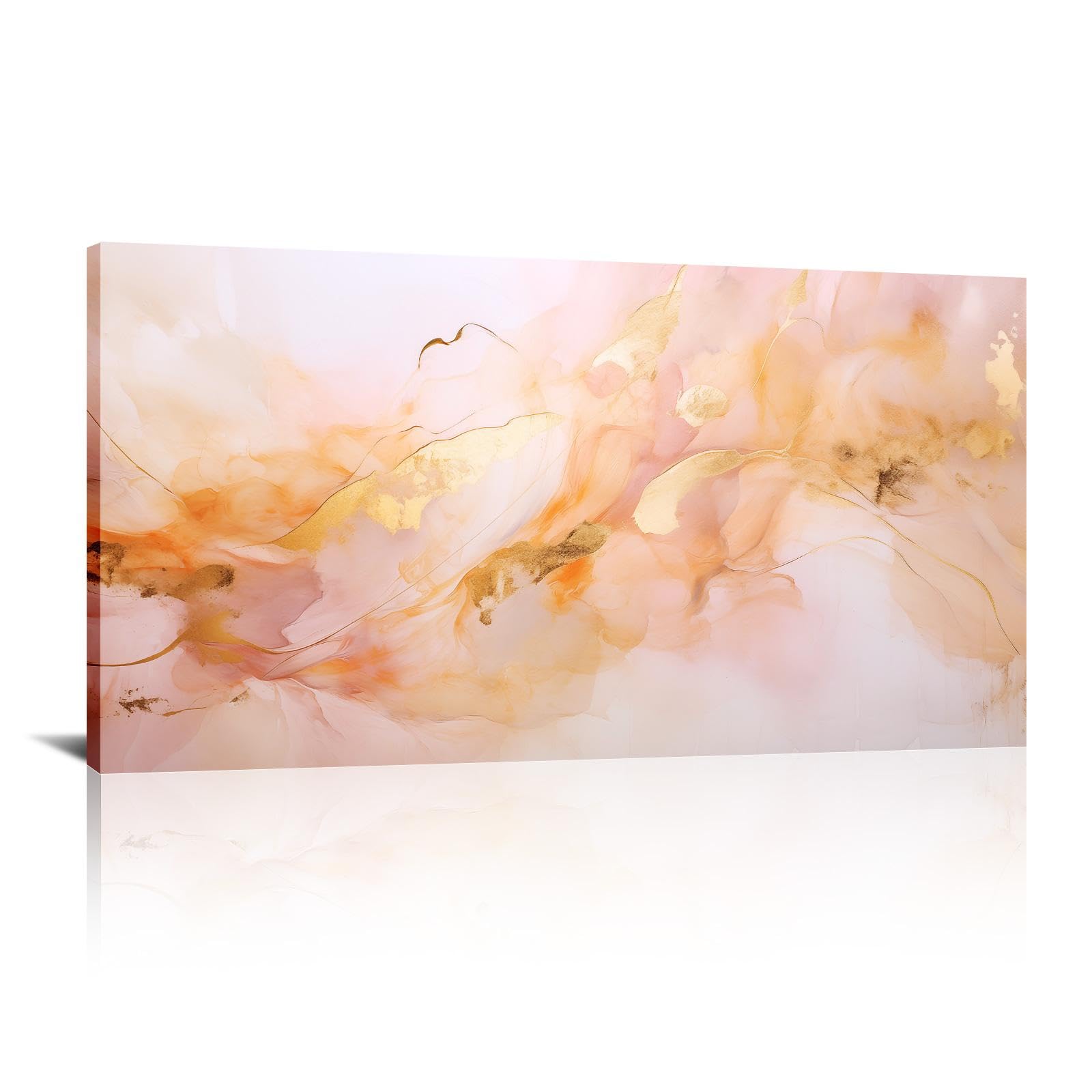 Tableau moderne surdimensionné marbre déco murale 60x122cm - 8
