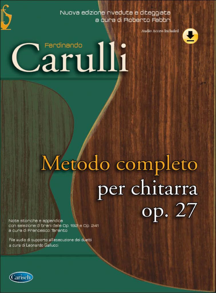 Metodo completo per chitarra. Op. 27. Con CD