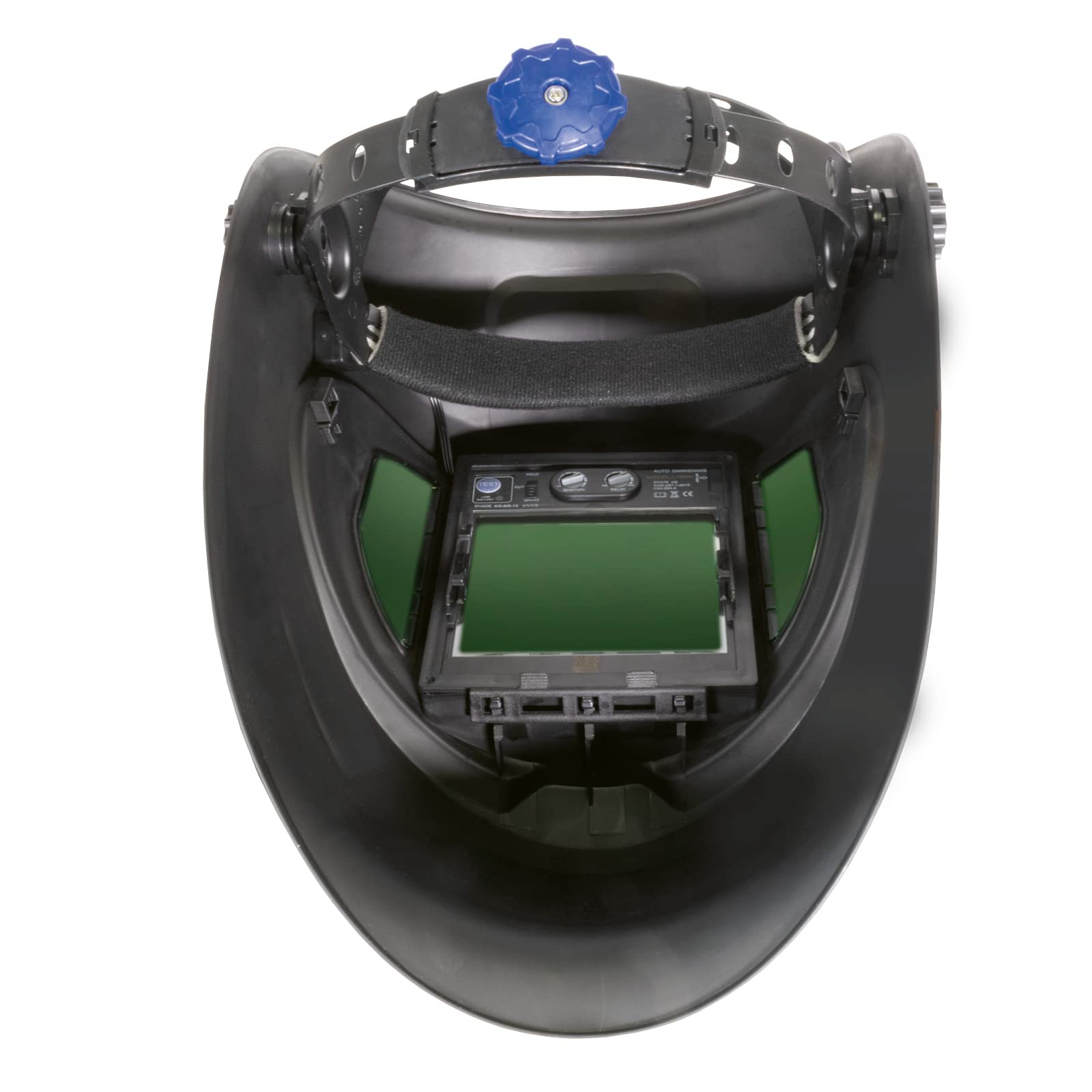 Mauk Automatik Schweißhelm mit Sichtfelderweiterung 180°