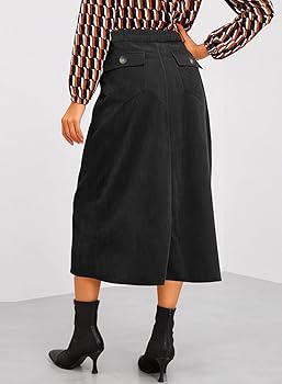 Amazon.com: Happy Sailed Womens Black Skirt Casual High