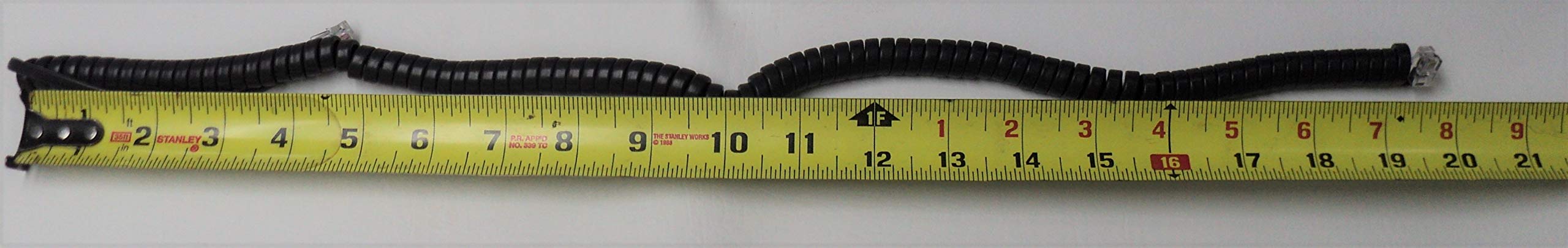 Mobilteilkabel, kompatibel mit Cisco IP-Telefon, 3,6 m, Grau, 25 Stück