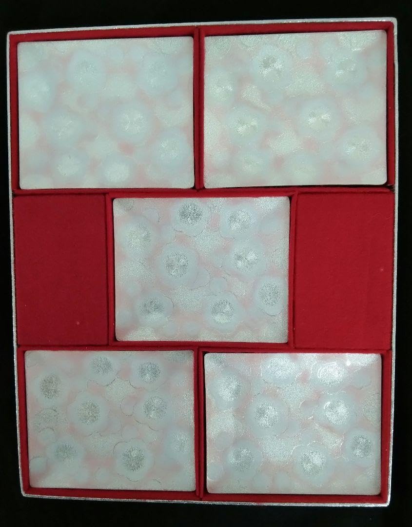 Amazon.co.jp: tutanka 七宝焼 銘々皿 5枚組 花柄 AYM4-5 : ホーム