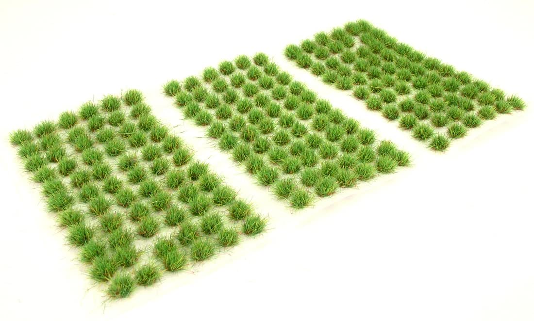 Warpainter scenics4mm Bright Green Grass Static Tufts x 198 Self Adhesive