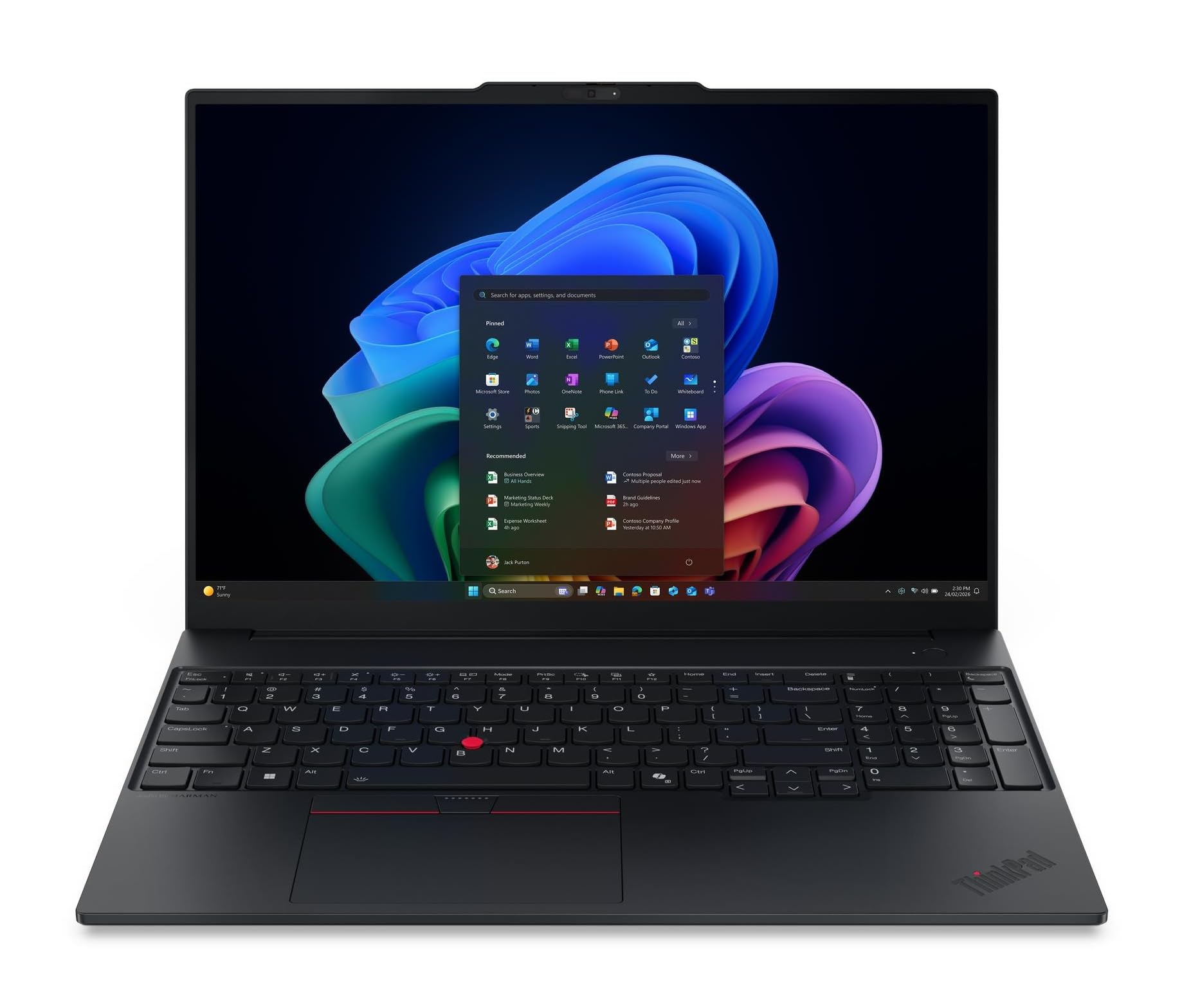 Lenovo TS/ThinkPad E16 G4 / Ultra 5 325 / 16GB / 512GB / 16.0" / WUXGA/Black/Win 11 Pro / 1YR Depot