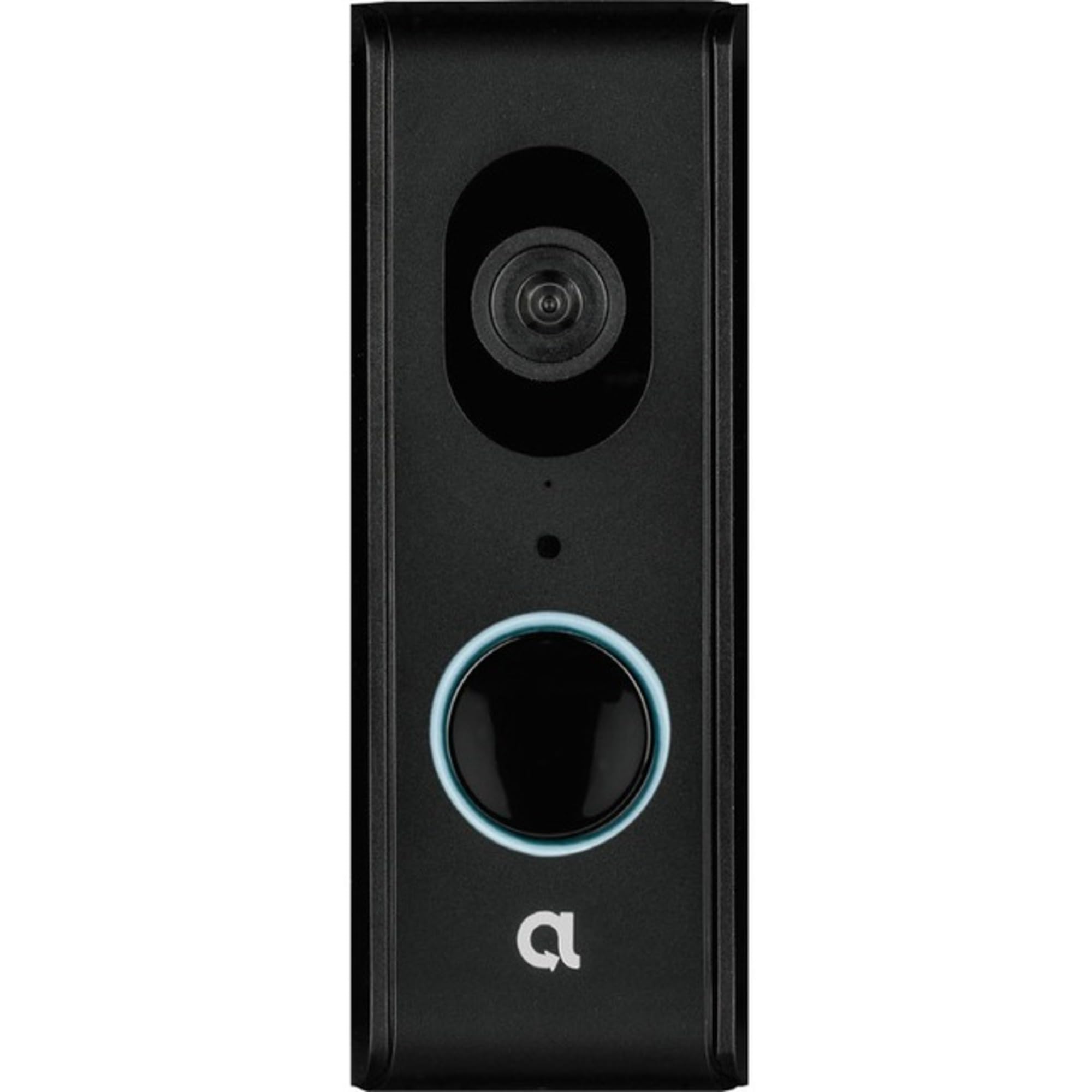 Alula CAM-DB-JS1 Video Doorbell Camera, Black, 1080P HD Video, Two Way Radio, Motion Detection, Wi-Fi, 16 Foot Night Vision, IP55 Weatherproof, 2MP